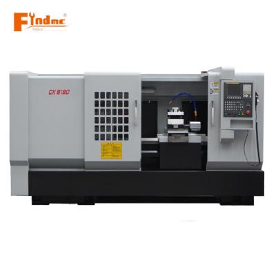 China FANUC 0i TF(5) building material stores cnc tontroller/SIEMENS 808D/GSK high quality cnc lathe machine CK6180 for sale