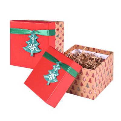 China Recyclable VBOX Gifts and Wholesale Craft Chocolate Surprise Gift Apple Christmas Gift Box for sale