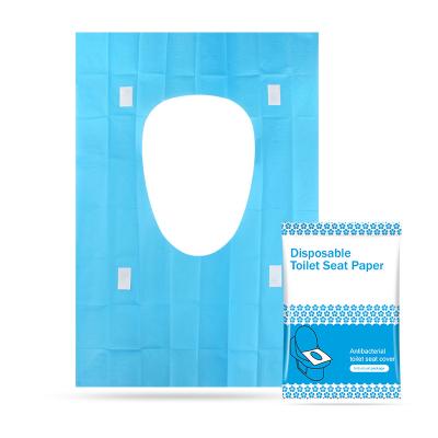 China VBOX Disposable Toilet Seat Cover Paper Disposable Water Resistant Waterproof Toilet Seat Cover for sale