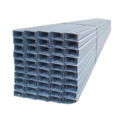 China Easily Assembled C Purlins Galvanized Metal Channel Structural Steel Rail China Standard Size C for sale