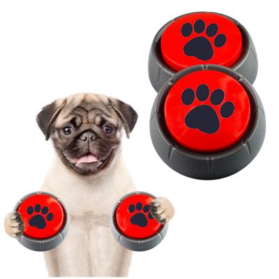 China Programmable Led Sound Button Recordable Game Voice Push Buttons Lightweight Recordable Voice Recorder For Dog for sale