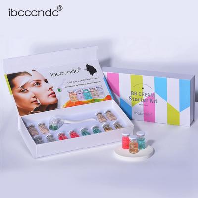 China Korean Ibcccnbc BB Cream Starter Kit BB Base Moisturizer Brightening With 540 Derma Roller Kits for sale