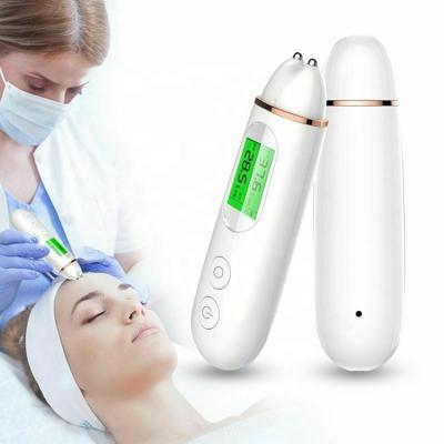 China Detect Skin Moisture Updated New LCD Digital Skin Care Tester With Fluorescer Detector Light for sale