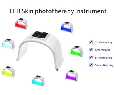 China Acne Treatment Medical Rejuvenation Machine 7 Colors PDT Photon LED Facial Light for sale