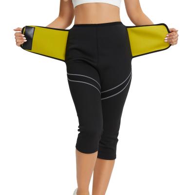 China Breathable Slimming Pants For Body Shapewear Panties Body Shaper Tummy Control Panties Sauna Belt Gym Women Waist Trainer Legging for sale