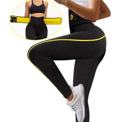 China Seamless Women Neoprene Legging Shaper Waist Trainer High Waist Pants Slimming Sauna Sweat Hot Fat Burning Gym Fitness Thermo Panties for sale