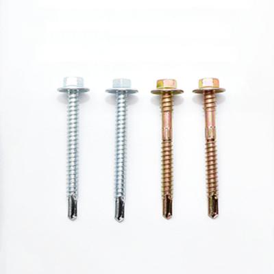 China High Stability HEX Netting Screws Flange Head Hex Head Self Drilling Screw for sale