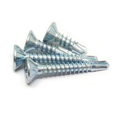 China CSK Self Drilling Flat Cross Recessed Head Screw for sale