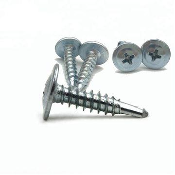 China Galvanized Truss Wafer Round Head Self Drilling Screw for sale