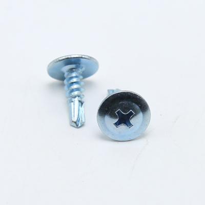 China Full Galvanized Truss Wire Round Head Self Drilling Screw for sale