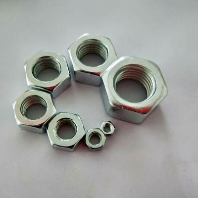 China Heavy Industry Hex Nut DIN934 ZP 4.8 Grade M6 for sale