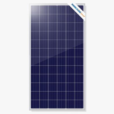 China 72 Cells 330W/335W/340Watt Polycrystalline Solar Panel In Stock 158.75mmx158.75mm for sale