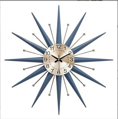 China High quality multifunctional metal wall clocks home decoration living room 3d wall clock decoration home decor for sale