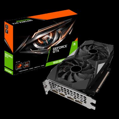 China 1660s Non LHR GTX 1660 OC SUPER 6G GDDR6 256Bit L7 9160 Workstation Box LHR Gaming Graphics Card for sale