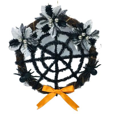 China PVC Halloween antfactory direct decoration, hanging garland, cobweb, spider for sale