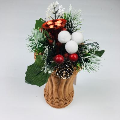 China New Design Christmas Artificial Flower Christmas Decoration for sale