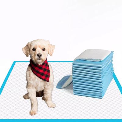 China Stocked oem waterproof wholesale puppy diaper training disposable pet urine pee absorption and potty wee pads for dog padding xl 60x90 for sale