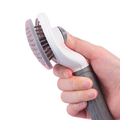 China Sustainable 2023 hot sell new design soft TPR material brush Pet Cleaning & Grooming Comb pet grooming products for sale