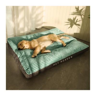 China Removable Cover Luxury Pet Furniture Supplies Accessories Removable Washable Dog Beds For Large Dog Sofa Mat Autumn Winter Soft Pet Sleeping Bed for sale