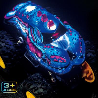 China Lights Stunt Car Toy Off Road RC Remote Control Transform Monster Vehicle Truck Remote Control Crawler With Blast Light for sale