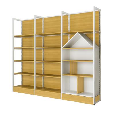 China Wholesale Grocery Store Display Rack Double Sided Baby Shop Display Shelving for sale