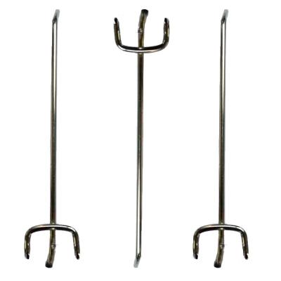 China Mulitfuctional Single Sided Display Hooks For Supermarket Shelves Matel Handing Hooks For Shelf for sale