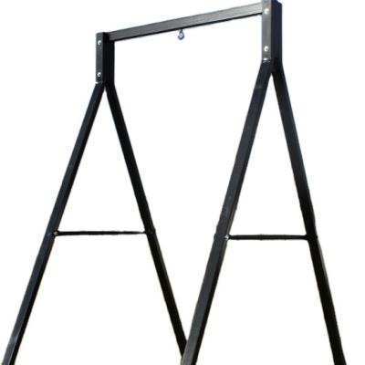 China Stainless Steel Industrial Swing Rack Indoor Installation Easy Swing Frame for sale