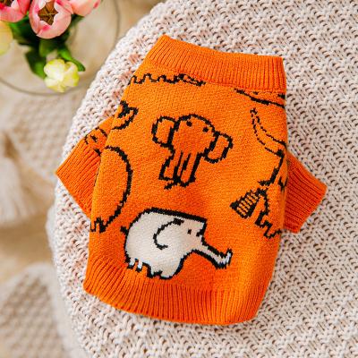 China Lovely Sustainable Winter Warm Sweater Pet Apparel Knitted Small Dog Sweaters Sweater Puppy Outfits for sale