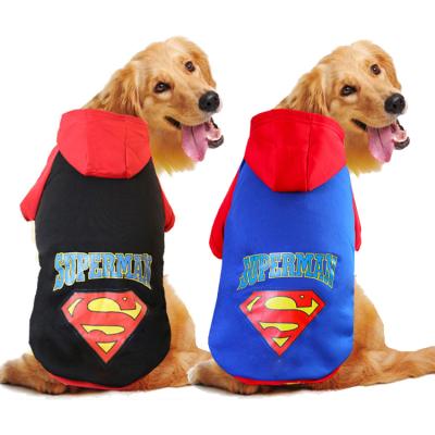 China Puppy Viable Fleece Spring Cold Weather Sweater Dog Hooded Sweater Dog Hoodies With Pocket for sale