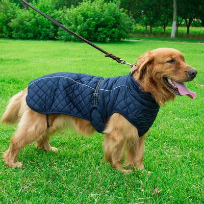 China Durable Waterproof Warm Winter Pet Clothing Puppy Equipment Thick Dog Clothes Invest Jacket Reversible Coat for sale