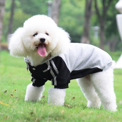 China Sustainable Fashion Multi Color 4 Legs Buckle Sports Pet Clothes Dog Sweatshirts Puppy Teams Hoodies Dogs Jacket for sale