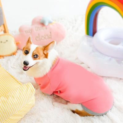 China Viable Wholesale Pet Apparel Doggie Tee Dogs Clothes Outfits Beach Stripe Puppy Coat Top Sleeveless Sweater for sale