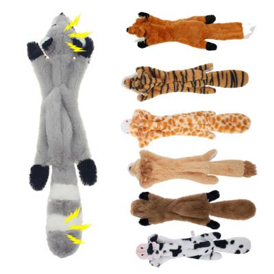 China Stocked 1 Pcs Manufacturer Pet Supplies No Stuffing Animals Dog Plush Toy Dog Squeaky Chew Toys Dog Toys for sale