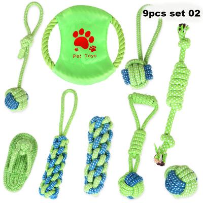 China Stored Interactive Pet Toys Rope Dog Chew Toys Tug Dog Rope Playing Knot Toy For Dogs for sale