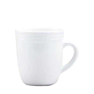 China New Design Viable Stoneware Mug White Color Mug Ceramic Mugs for sale