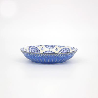 China Sustainable ceramic soup dish made of high quality baby materials, safe and healthy set of dish for sale