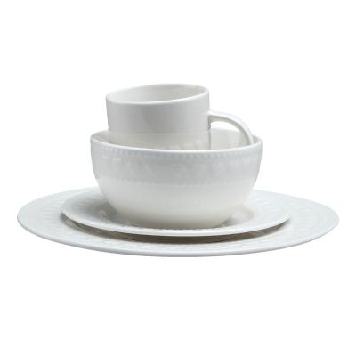 China Good Viable Condition Luxury Dinnerware Set and Best Selling Porcelain Dinnerware Set for sale