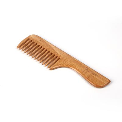 China Home Manufacturer Sales Custom Wide Teeth Straight Hair Comb for sale