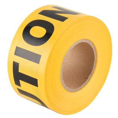 China Non Adhesive PE Precaution Printed Tape With Best Price for sale