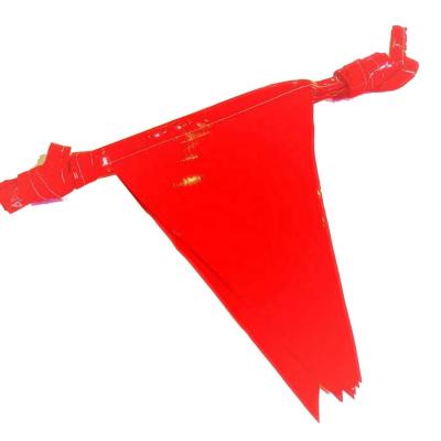 China Red pennant flag/OSHA flag/caution safety flag for sale