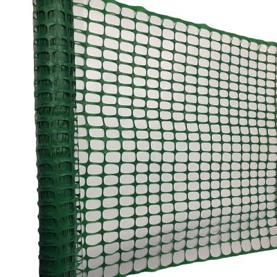 China Area Divide Green Saving HDPE Warning Guardrail for sale