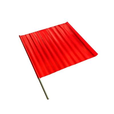 China Fiberglass Handle PVC Flag FLYING Flag for sale