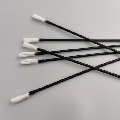 China Plastic High Absorptivity Electronics Cleaning Swabs Q Tips Cleanroom Polyester Lint Free Swab for sale