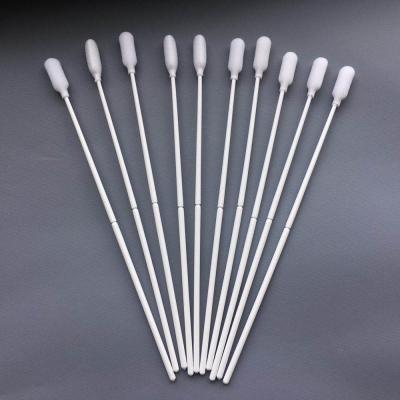 China Medical Disposable Sterile Medical Test Foam Tip Cleaning Swab for sale