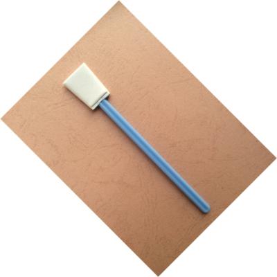 China Camera Dry and Pre-wet Disposable Sensor Head Polyester Swab Cleaning Swab for sale