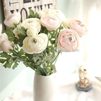 China High Quality Artificial Flower Artificial Silk Flowers Cheap Roses For Wedding Decoration for sale