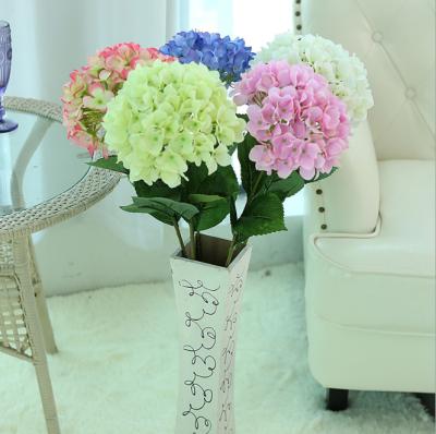 China Wedding decoration; home decoration; Wholesale High Quality Silk Artificial Hydrangea Flower Artificial Hydrangea Flower for sale