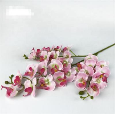 China Wholesale Realistic Silk Orchid Plants Artificial Flower Bouquet For Wedding Decoration for sale