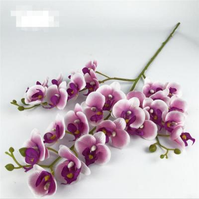 China Real Touch Realistic Orchid Plants Bouquet Artificial Flowers for sale