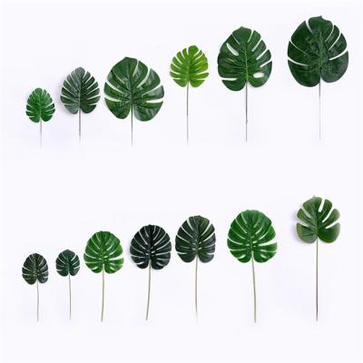 China D-3002 Wholesale Realistic Fake Monstera Artificial Plants For Home Decoration for sale